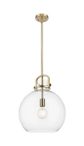 Newton Sphere - 1 Light - 14 inch - Champagne Bronze - Pendant (410-1SL-CB-G410-14CL)