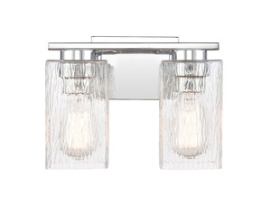 Juneau - 2 Light - 11 inch - Polished Chrome - Bath Vanity Light (419-2W-PC-G4192)