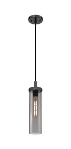 Lincoln - 1 Light - 4 inch - Matte Black - Cord Hung Pendant (471-1P-BK-G471-12SM)