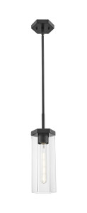 Blakeley - 1 Light - 5 inch - Matte Black - Pendant (463-1S-BK-G463-12CL)