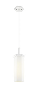 Blakeley - 1 Light - 5 inch - Polished Nickel - Pendant (463-1P-PN-G463-12WH)