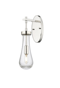Owego - 1 Light - 5 inch - Polished Nickel - Sconce (451-1W-PN-G451-4SDY)