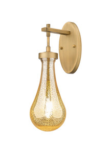 Owego - 1 Light - 5 inch - Brushed Brass - Sconce (451-1W-BB-G451-5ME)