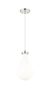 Owego - 1 Light - 5 inch - Polished Nickel - Pendant (451-1P-PN-G451-7GWH)