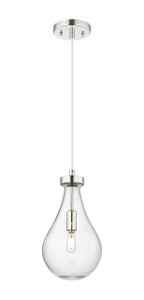 Owego - 1 Light - 5 inch - Polished Nickel - Pendant (451-1P-PN-G451-7CL)