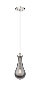 Owego - 1 Light - 5 inch - Polished Nickel - Pendant (451-1P-PN-G451-5SM)