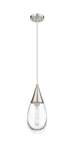 Malone - 1 Light - 6 inch - Satin Nickel - Pendant (450-1P-SN-G450-6CL)
