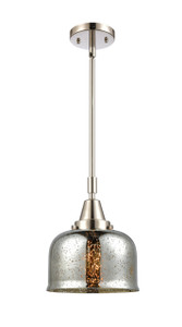 Bell - 1 Light - 8 inch - Polished Nickel - Mini Pendant (447-1S-PN-G78)