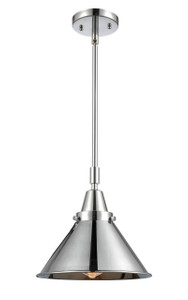 Briarcliff - 1 Light - 10 inch - Polished Chrome - Mini Pendant (447-1S-PC-M10-PC)