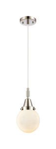 Beacon - 1 Light - 6 inch - Polished Nickel - Mini Pendant (447-1P-PN-G201-6)