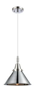 Briarcliff - 1 Light - 10 inch - Polished Chrome - Mini Pendant (447-1P-PC-M10-PC)