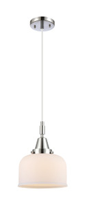 Bell - 1 Light - 8 inch - Polished Chrome - Mini Pendant (447-1P-PC-G71)