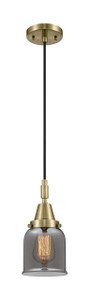 Bell - 1 Light - 5 inch - Antique Brass - Mini Pendant (447-1P-AB-G53)