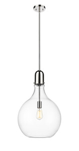 Amherst - 1 Light - 16 inch - Polished Nickel - Stem hung - Pendant (492-1S-PN-G582-16)