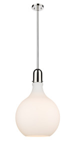 Amherst - 1 Light - 16 inch - Polished Nickel - Stem hung - Pendant (492-1S-PN-G581-16)