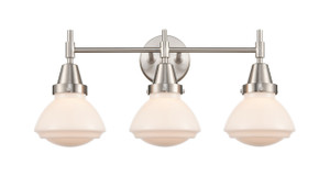 Olean - 3 Light - 25 inch - Satin Nickel - Bath Vanity Light (447-3W-SN-G321-LED)