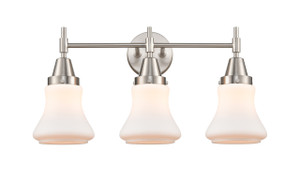 Bellmont - 3 Light - 24 inch - Satin Nickel - Bath Vanity Light (447-3W-SN-G191)