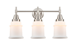 Canton - 3 Light - 24 inch - Satin Nickel - Bath Vanity Light (447-3W-SN-G181)