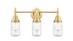 Dover - 3 Light - 23 inch - Satin Gold - Bath Vanity Light (447-3W-SG-G312)