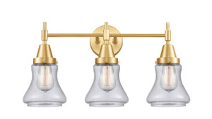 Bellmont - 3 Light - 24 inch - Satin Gold - Bath Vanity Light (447-3W-SG-G194)