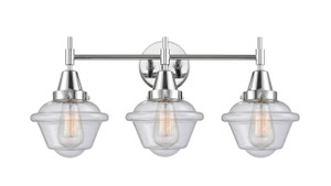 Oxford - 3 Light - 26 inch - Polished Chrome - Bath Vanity Light (447-3W-PC-G534-LED)
