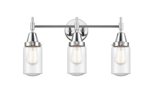 Dover - 3 Light - 23 inch - Polished Chrome - Bath Vanity Light (447-3W-PC-G314-LED)