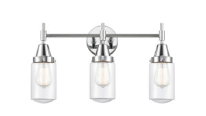 Dover - 3 Light - 23 inch - Polished Chrome - Bath Vanity Light (447-3W-PC-G312)