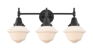Oxford - 3 Light - 26 inch - Matte Black - Bath Vanity Light (447-3W-BK-G531-LED)