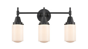 Dover - 3 Light - 23 inch - Matte Black - Bath Vanity Light (447-3W-BK-G311)