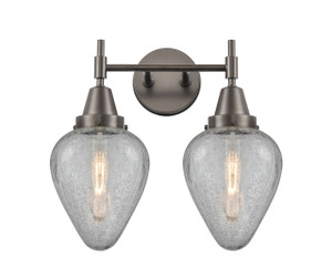 Geneseo - 2 Light - 16 inch - Oil Rubbed Bronze - Bath Vanity Light (447-2W-OB-G165-LED)