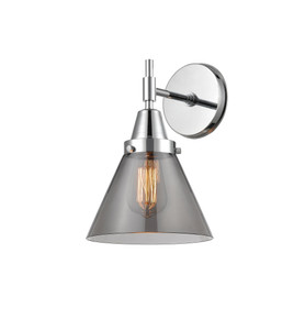 Cone - 1 Light - 8 inch - Polished Chrome - Sconce (447-1W-PC-G43)