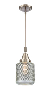 Stanton - 1 Light - 6 inch - Brushed Satin Nickel - Mini Pendant (447-1S-SN-G262-LED)