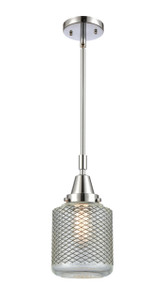 Stanton - 1 Light - 6 inch - Polished Chrome - Mini Pendant (447-1S-PC-G262)