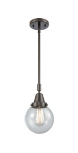 Beacon - 1 Light - 6 inch - Oil Rubbed Bronze - Mini Pendant (447-1S-OB-G204-6-LED)