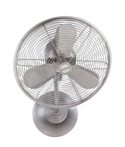 14" Bellows I Wall Fan in Brushed Polished Nickel (BW116BNK3)