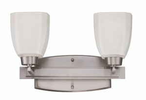 Bridwell 2 Light Vanity in Brushed Polished Nickel (14715BNK2)