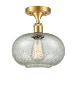 Gorham - 1 Light - 10 inch - Satin Gold - Semi-Flush Mount (516-1C-SG-G249)