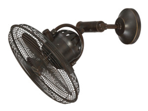 Bellows IV 14" 3-Blade Indoor/Outdoor (Damp) Ceiling Fan in Aged Bronze Textured w/ Aged Bronze Blades; Not Light Kit Adaptable (BW414AG3) Bellows IV 14" 3-Blade Indoor/Outdoor (Damp) Ceiling Fan in Aged Bronze Textured w/ Aged Bronze Blades; Not Light Kit Adaptable (BW414AG3)