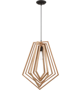 Gem 1 Light Pendant In Espresso (44593-ESP)