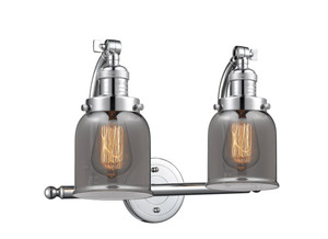 Bell - 2 Light - 18 inch - Polished Chrome - Bath Vanity Light (515-2W-PC-G53)