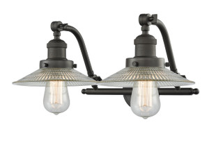 Halophane - 2 Light - 18 inch - Oil Rubbed Bronze - Bath Vanity Light (515-2W-OB-G2-LED)