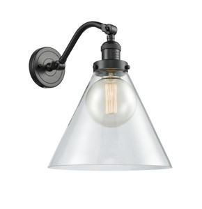 Cone - 1 Light - 12 inch - Oil Rubbed Bronze - Sconce (515-1W-OB-G42-L-LED)