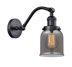 Bell - 1 Light - 5 inch - Matte Black - Sconce (515-1W-BK-G53-LED)