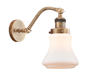 Bellmont - 1 Light - 7 inch - Brushed Brass - Sconce (515-1W-BB-G191)