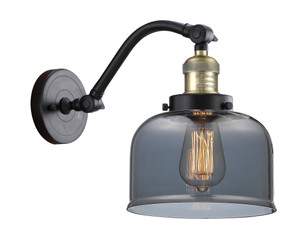 Bell - 1 Light - 8 inch - Black Antique Brass - Sconce (515-1W-BAB-G73-LED)