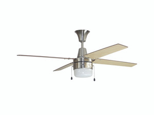 48" Connery Ceiling Fan in Brushed Polished Nickel (CON48BNK4C1)