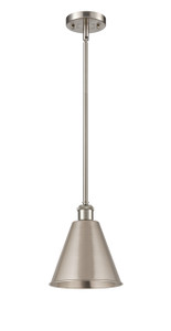 Berkshire - 1 Light - 8 inch - Brushed Satin Nickel - Pendant (516-1S-SN-MBC-8-SN-LED)