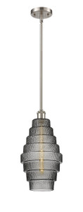 Cascade - 1 Light - 8 inch - Brushed Satin Nickel - Mini Pendant (516-1S-SN-G673-8-LED)