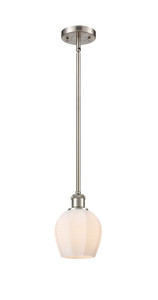 Norfolk - 1 Light - 6 inch - Brushed Satin Nickel - Mini Pendant (516-1S-SN-G461-6)
