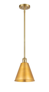 Berkshire - 1 Light - 8 inch - Satin Gold - Pendant (516-1S-SG-MBC-8-SG)
